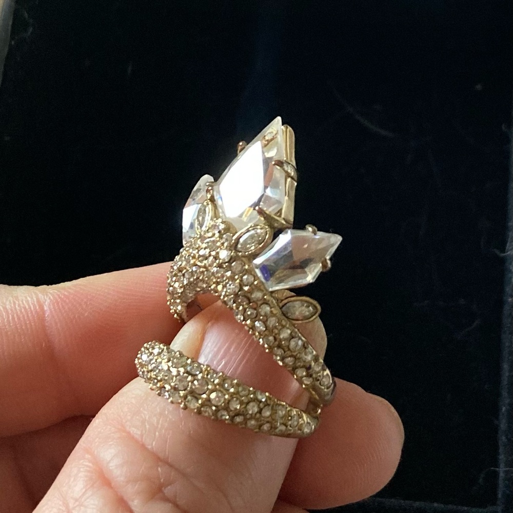Alexis Bittar Cocktail Ring sz 7/8